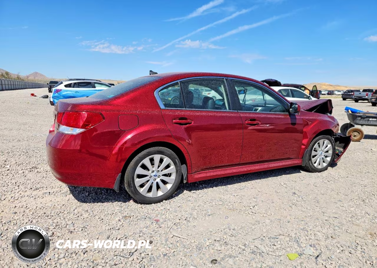 2012 Subaru Legacy 2.5I Limited VIN:4S3BMBK64C3019146 - 3