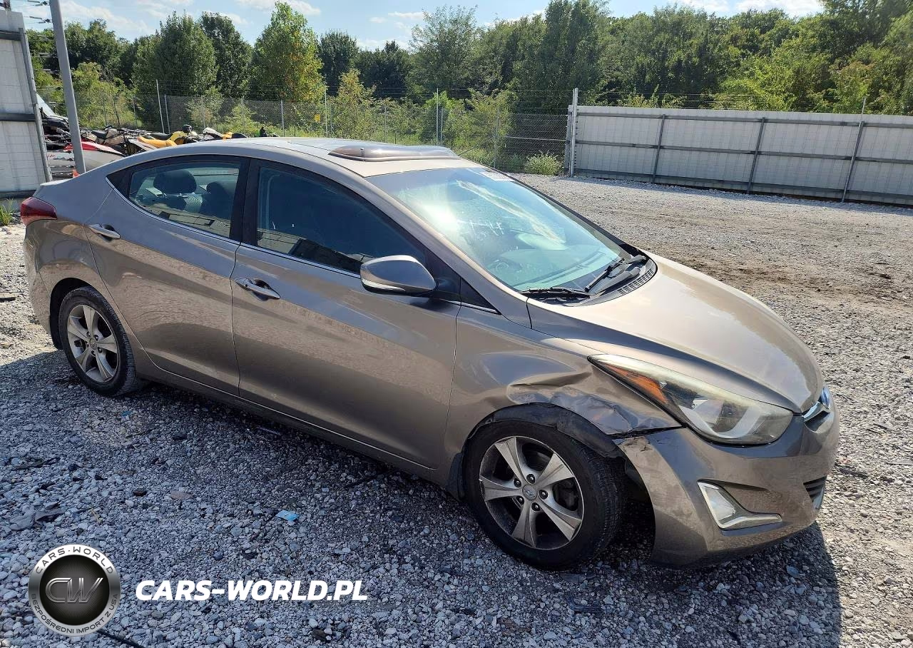 2016 Hyundai Elantra Value Edition VIN:5NPDH4AE5GH734478 - 4