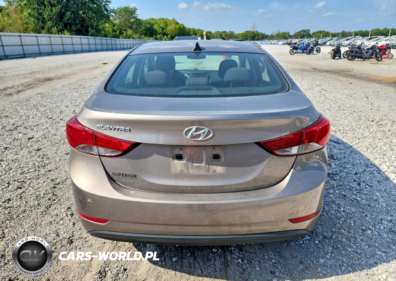 2016 Hyundai Elantra Value Edition VIN:5NPDH4AE5GH734478 - 6