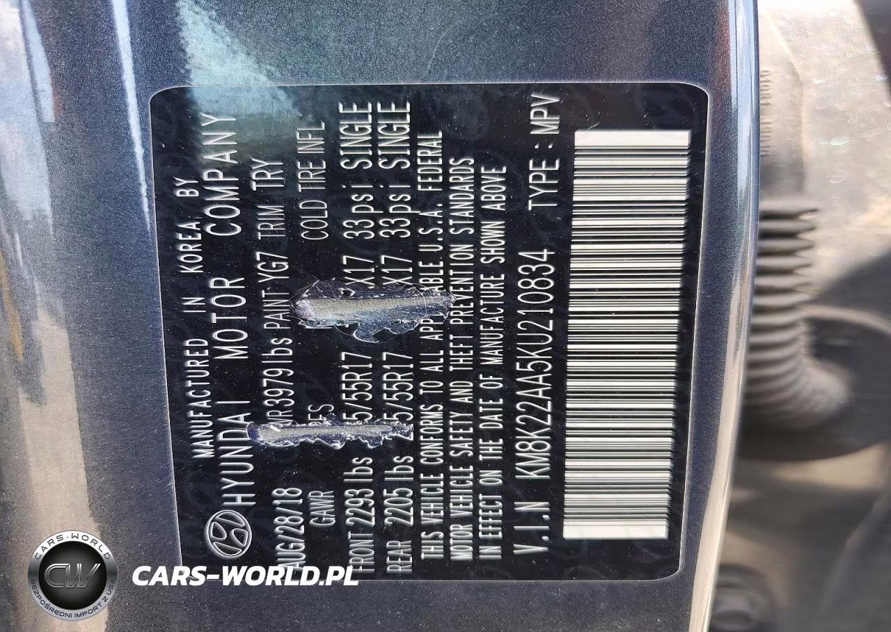 2019 Hyundai Kona Sel VIN:KM8K22AA5KU210834 - 14