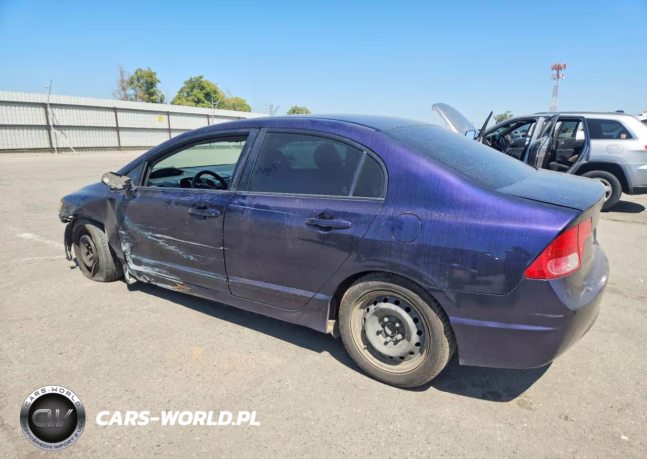 2007 Honda Civic Lx VIN:JHMFA165X7S009253 - 2