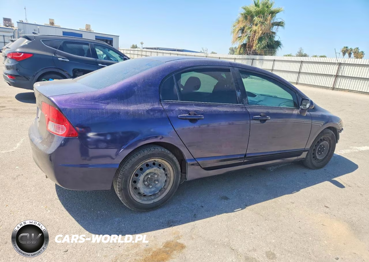 2007 Honda Civic Lx VIN:JHMFA165X7S009253 - 3