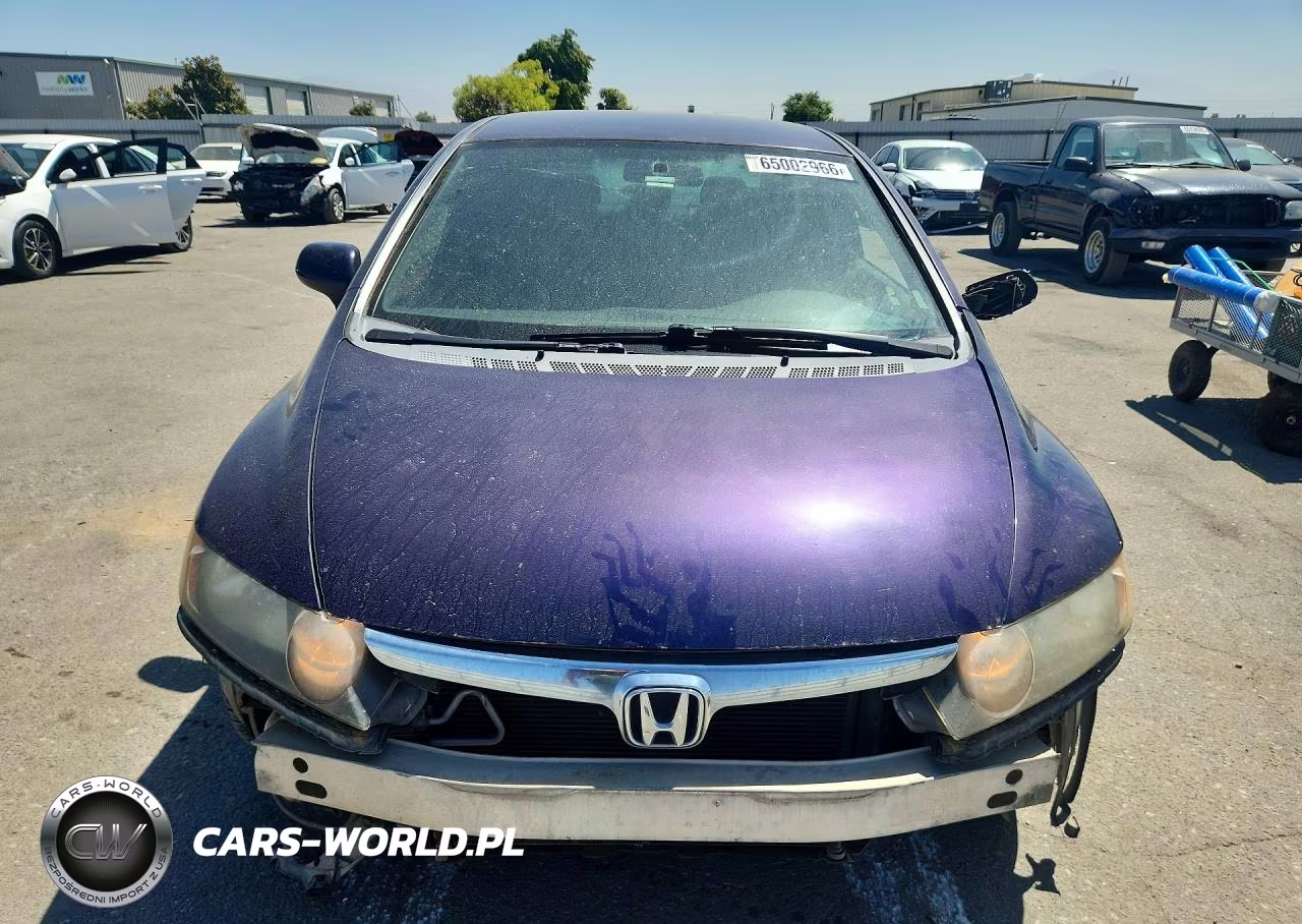 2007 Honda Civic Lx VIN:JHMFA165X7S009253 - 5