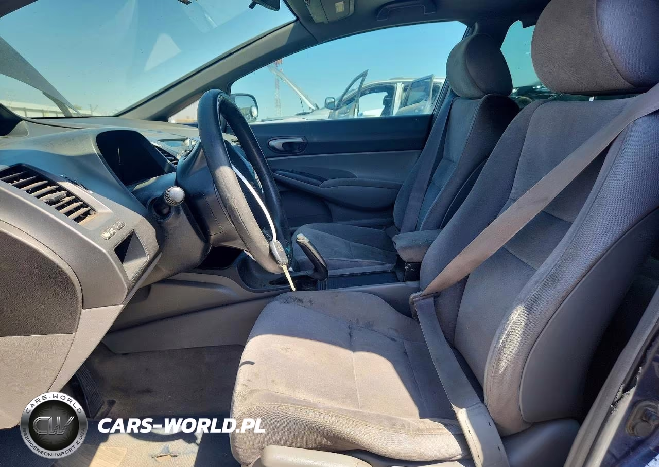 2007 Honda Civic Lx VIN:JHMFA165X7S009253 - 7