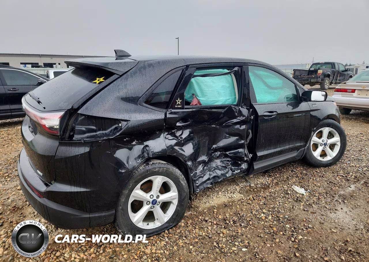 2015 Ford Edge Se VIN:2FMTK4G93FBC01428 - 3
