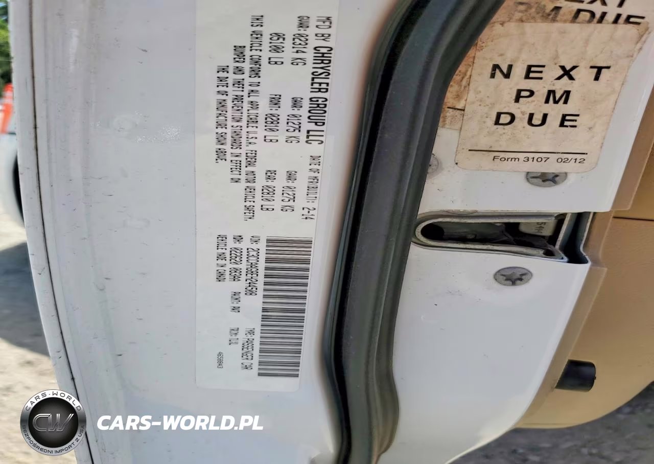 2014 Chrysler 300 VIN:2C3CCAAG8EH244508 - 12