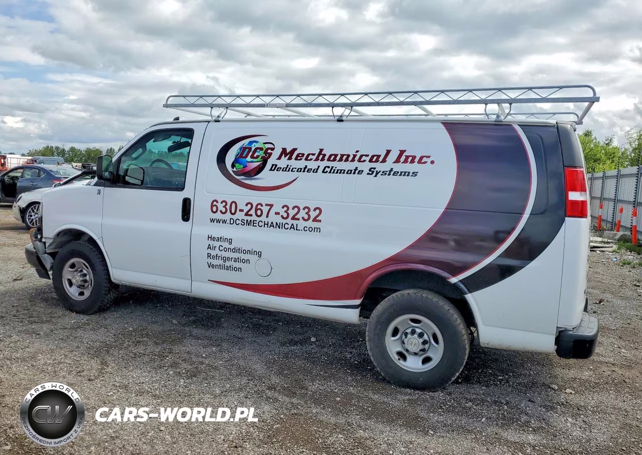 2021 Chevrolet Express G2500 VIN:1GCWGAFP1M1162378 - 2