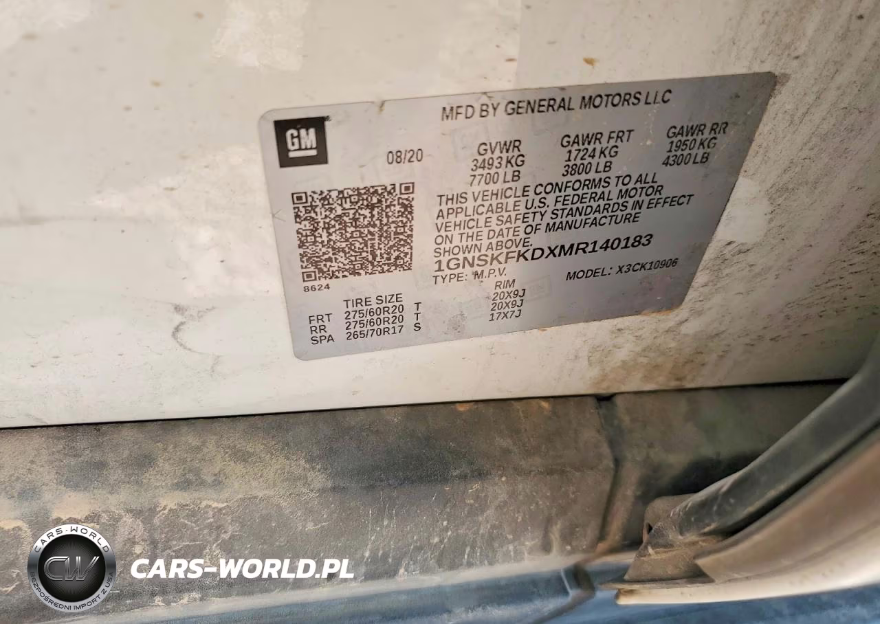 2021 Chevrolet Suburban K1500 Premier VIN:1GNSKFKDXMR140183 - 13