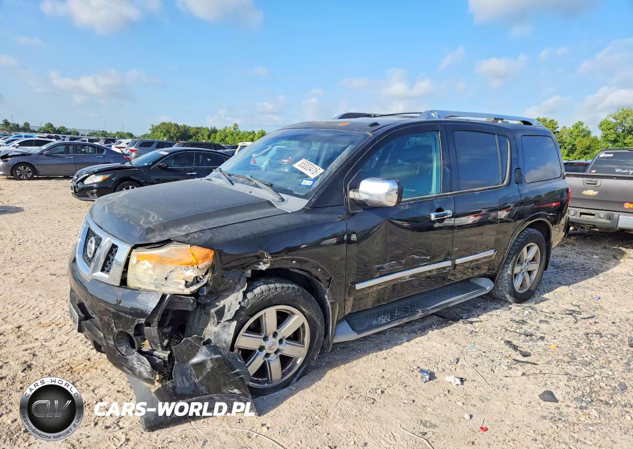 2011 Nissan Armada Sv VIN:5N1BA0NDXBN604786 - 1