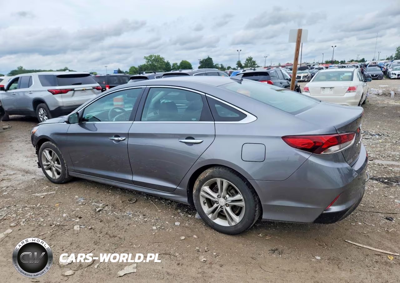 2018 Hyundai Sonata Sel+ VIN:5NPE34AF6JH720396 - 2