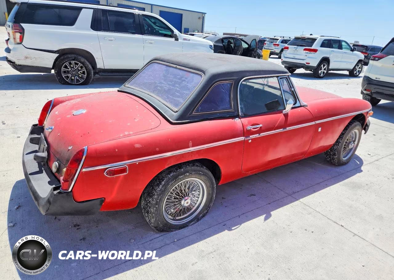 1977 Mg Mgb VIN:GHN5UH426129G - 3