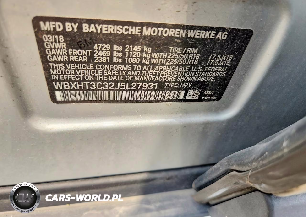 2018 BMW X1 xDrive28I VIN:WBXHT3C32J5L27931 - 13