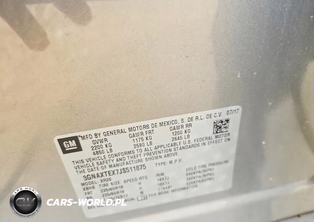 2018 Chevrolet Equinox Lt VIN:3GNAXTEX7JS511875 - 13