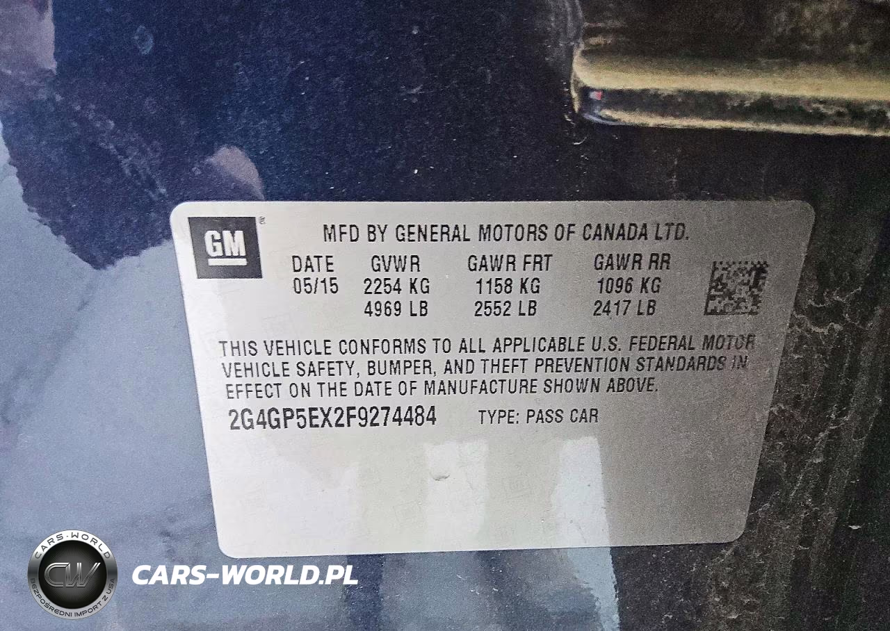 2015 Buick Regal Premium VIN:2G4GP5EX2F9274484 - 12