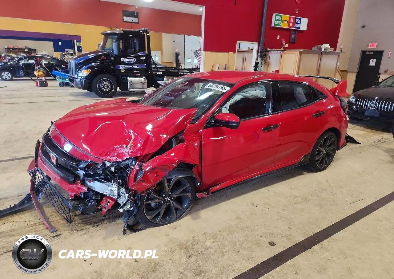 2018 Honda Civic Sport VIN:SHHFK7H44JU426165 - 1