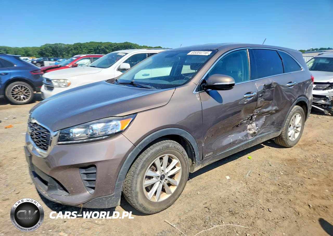 2019 Kia Sorento Lx V6 VIN:5XYPGDA57KG451161 - 1