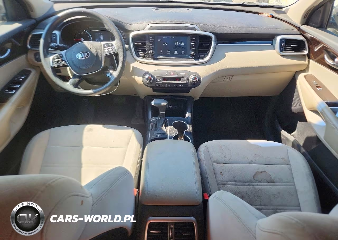 2019 Kia Sorento Lx V6 VIN:5XYPGDA57KG451161 - 8