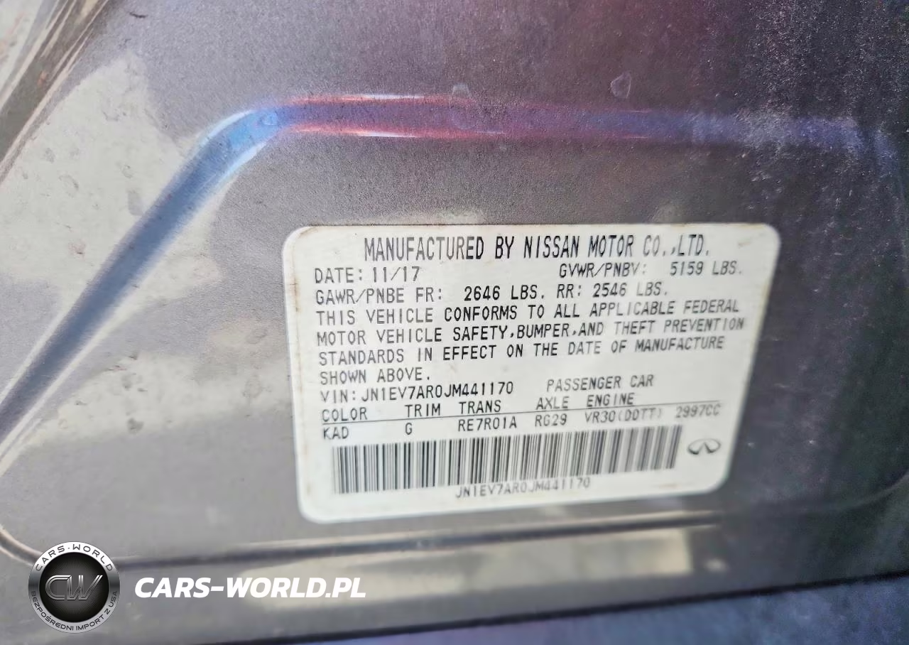 2018 Infiniti Q50 3.0T Luxe VIN:JN1EV7AR0JM441170 - 12