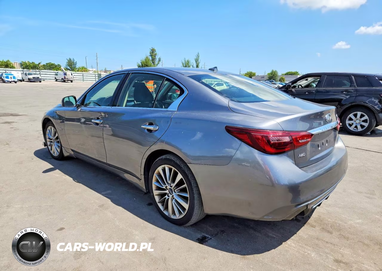 2018 Infiniti Q50 3.0T Luxe VIN:JN1EV7AR0JM441170 - 2