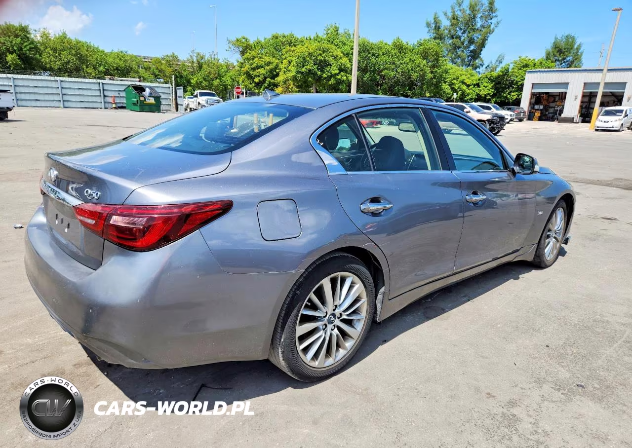 2018 Infiniti Q50 3.0T Luxe VIN:JN1EV7AR0JM441170 - 3