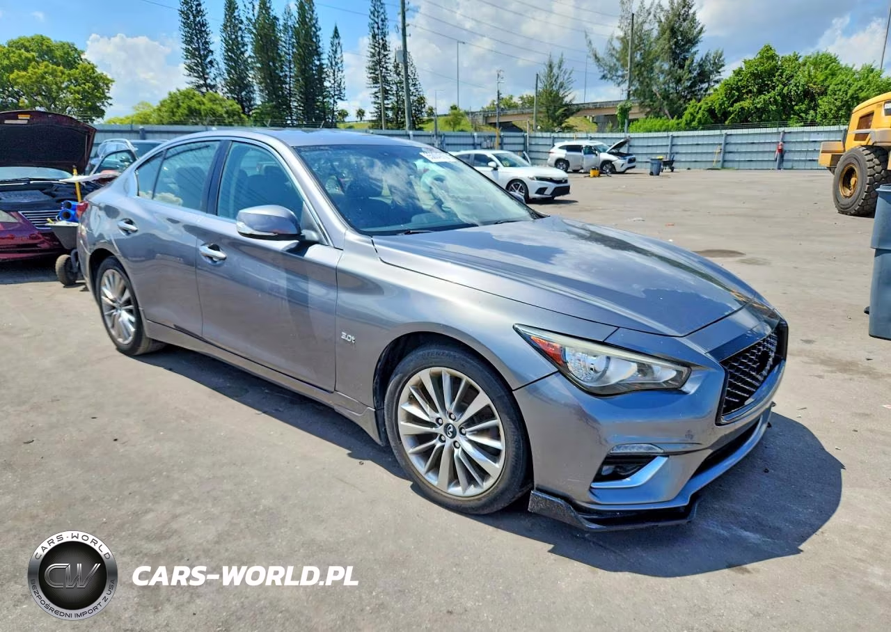 2018 Infiniti Q50 3.0T Luxe VIN:JN1EV7AR0JM441170 - 4