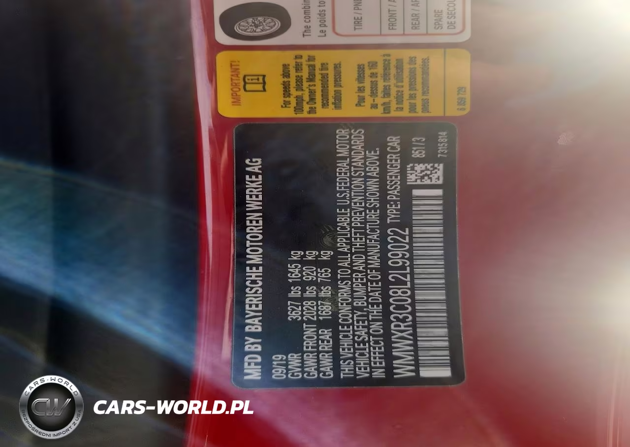 2020 Mini Cooper VIN:WMWXR3C08L2L99022 - 12