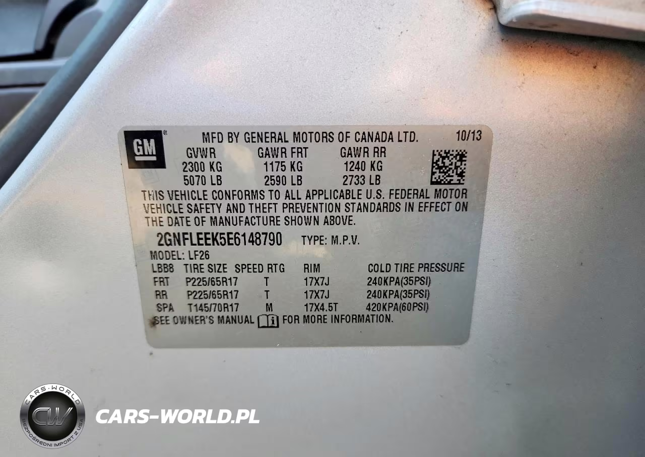 2014 Chevrolet Equinox Ls VIN:2GNFLEEK5E6148790 - 13