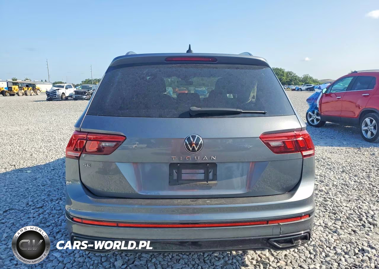 2023 Volkswagen Tiguan Se R-Line Black VIN:3VVCB7AX6PM106103 - 6