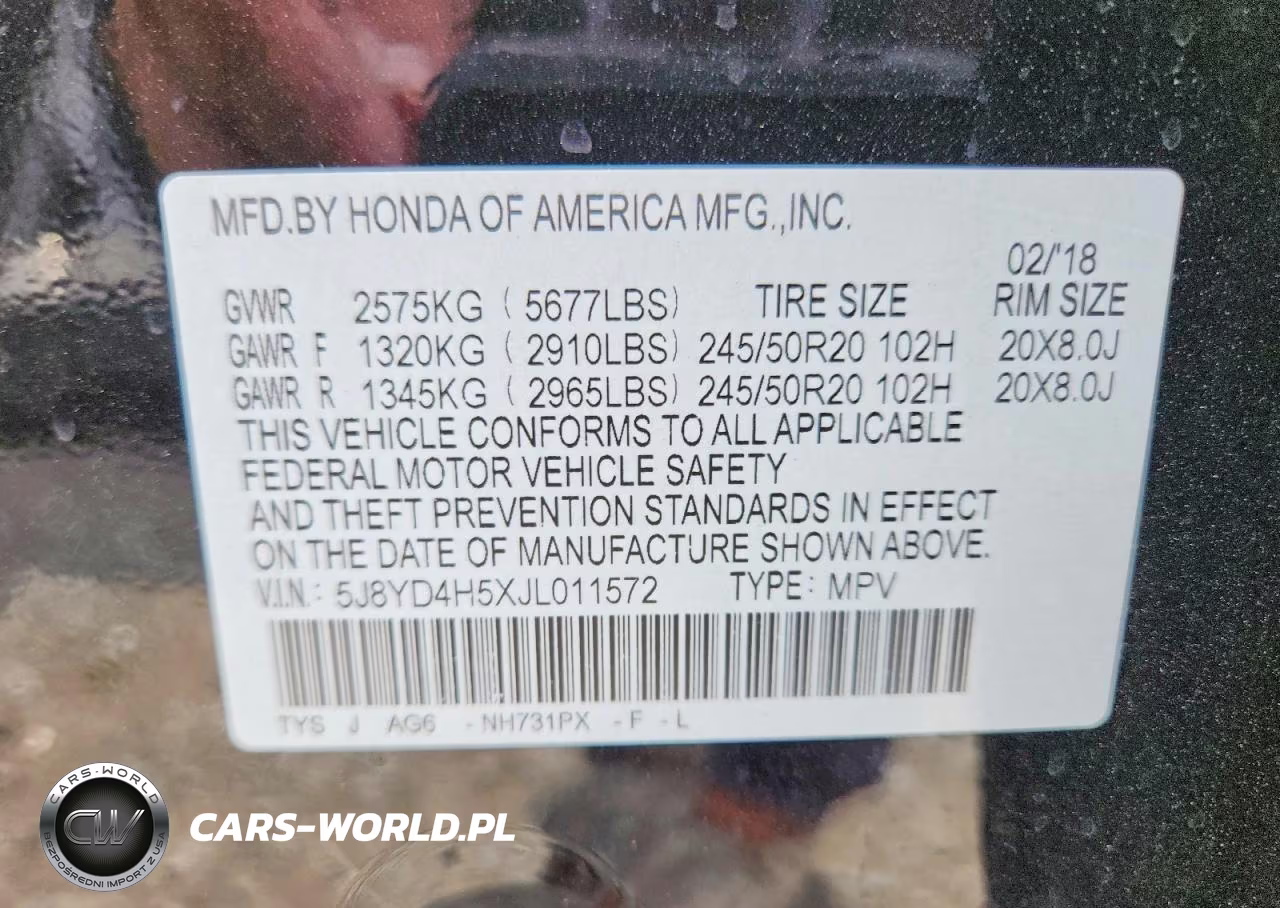 2018 Acura Mdx Technology VIN:5J8YD4H5XJL011572 - 14