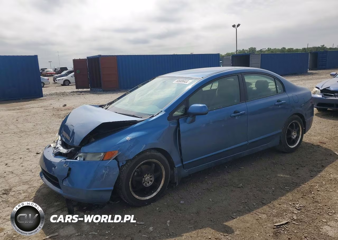 2008 Honda Civic Lx VIN:1HGFA16558L079483 - 1