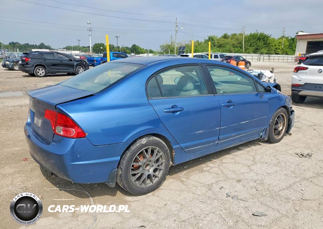 2008 Honda Civic Lx VIN:1HGFA16558L079483 - 3