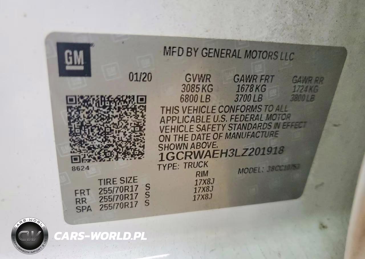 2020 Chevrolet Silverado C1500 VIN:1GCRWAEH3LZ201918 - 12