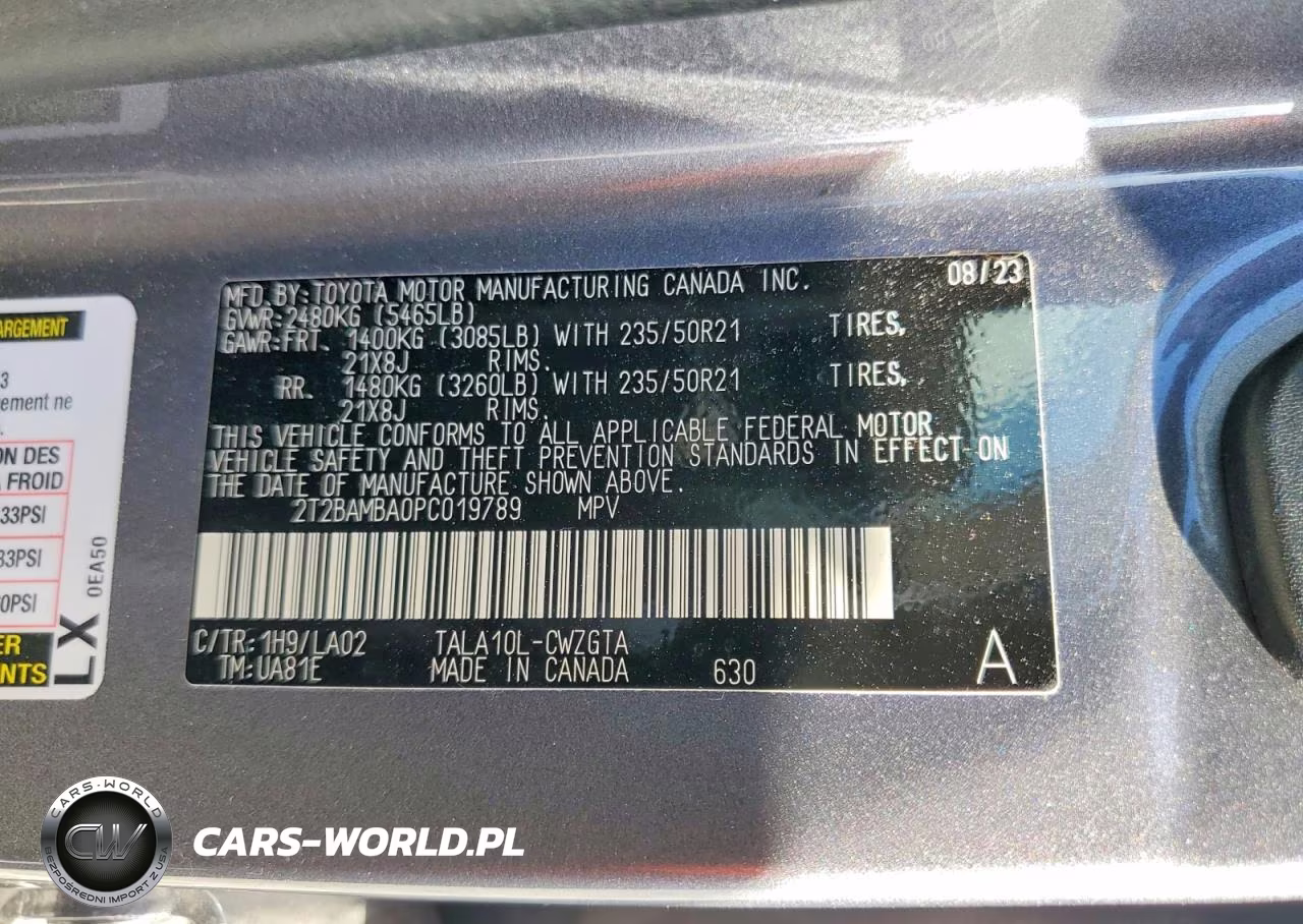 2023 Lexus Rx 350 Luxury VIN:2T2BAMBA0PC019789 - 13
