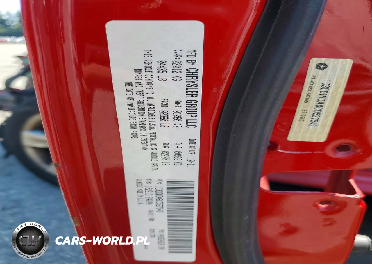 2012 Dodge Caliber Sxt VIN:1C3CDWDA8CD527549 - 14