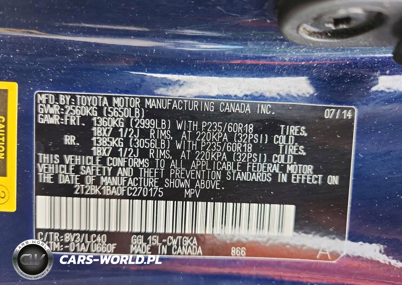 2015 Lexus Rx 350 Base VIN:2T2BK1BA0FC270175 - 14