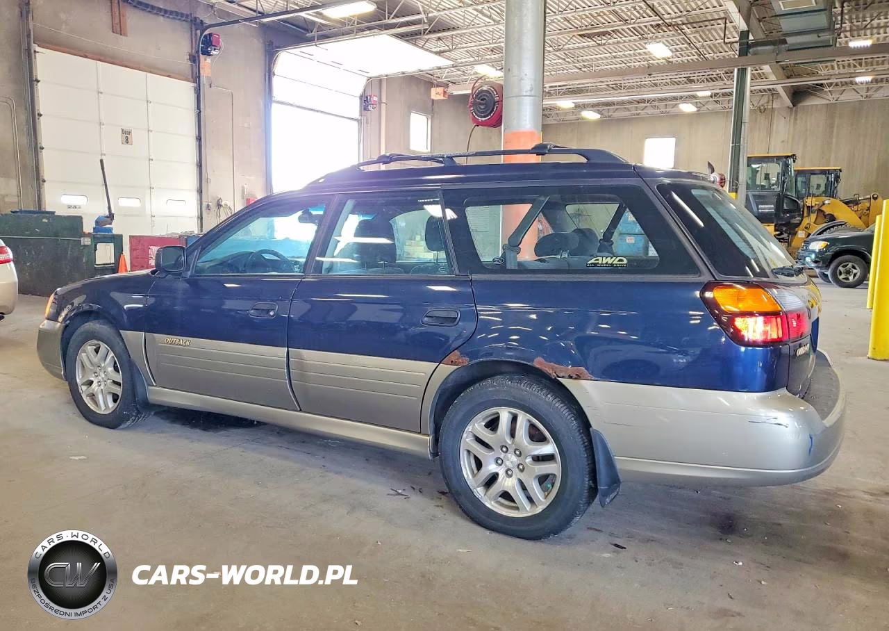 2003 Subaru Legacy Outback Awp VIN:4S3BH675937617463 - 2