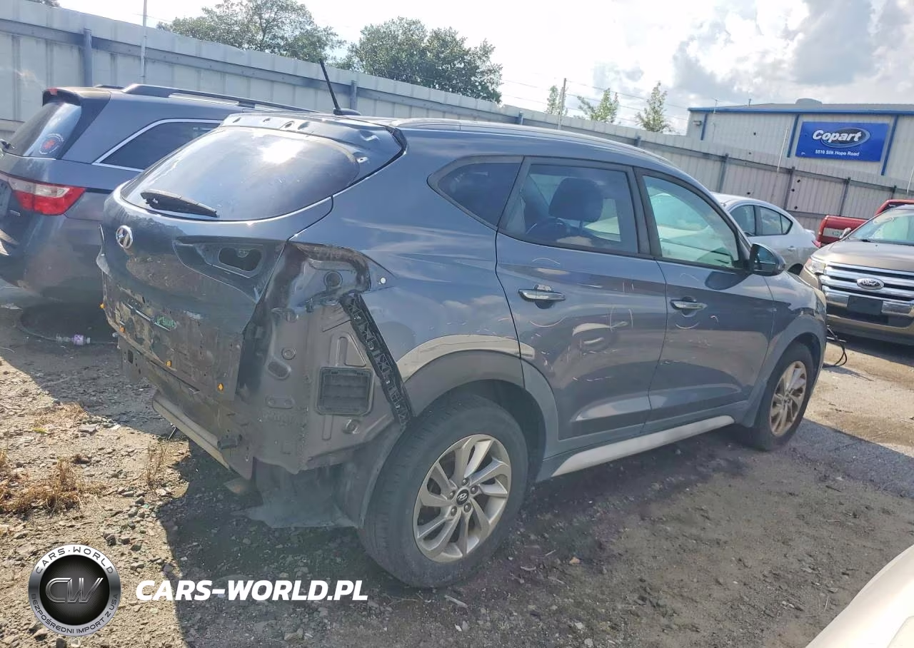 2017 Hyundai Tucson Se VIN:KM8J33A40HU596435 - 3