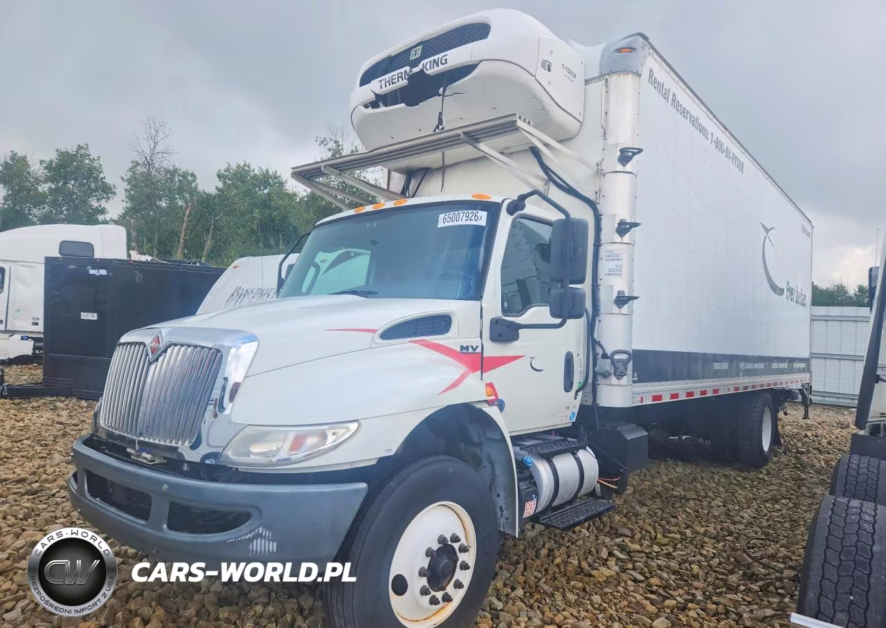 2020 International Mv607 Refrigerated Box Truck