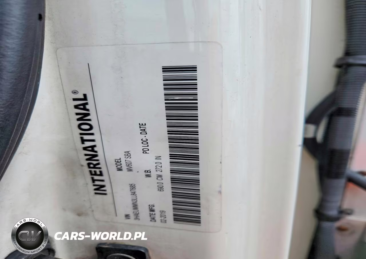 2020 International Mv607 Refrigerated Box Truck VIN:3HAEUMMN3LL847685 - 13