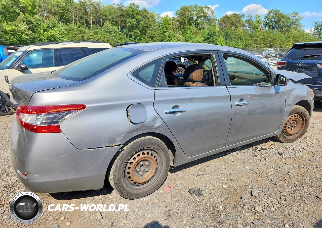 2014 Nissan Sentra S VIN:3N1AB7AP7EY247969 - 3