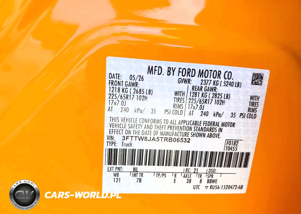 2026 Ford Maverick Xlt VIN:3FTTW8JA5TRB06532 - 12