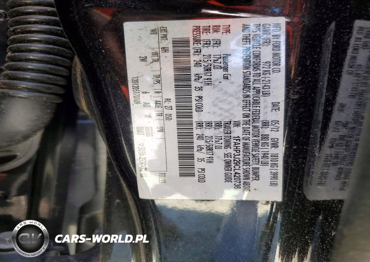 2012 Ford Focus Titanium VIN:1FAHP3J29CL420736 - 13