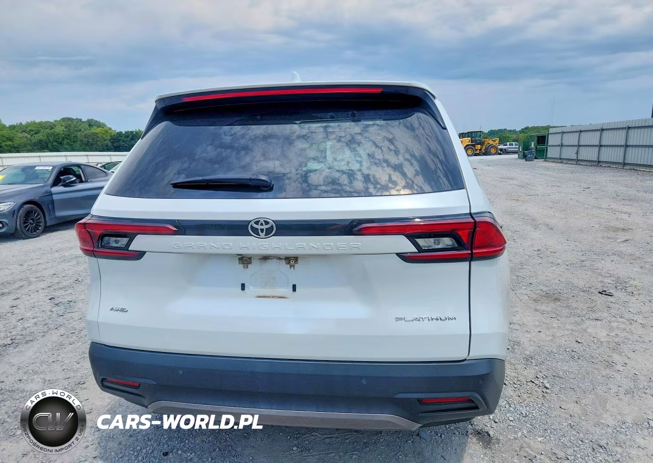 2025 Toyota Grand Highlander Platinum VIN:5TDAAAB51SS071790 - 6