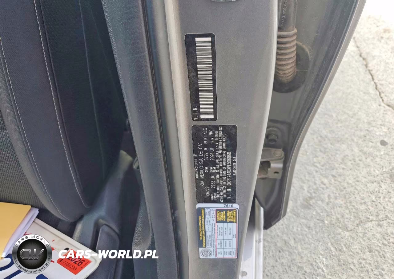 2023 Kia Forte Lxs VIN:3KPF24ADXPE506868 - 12
