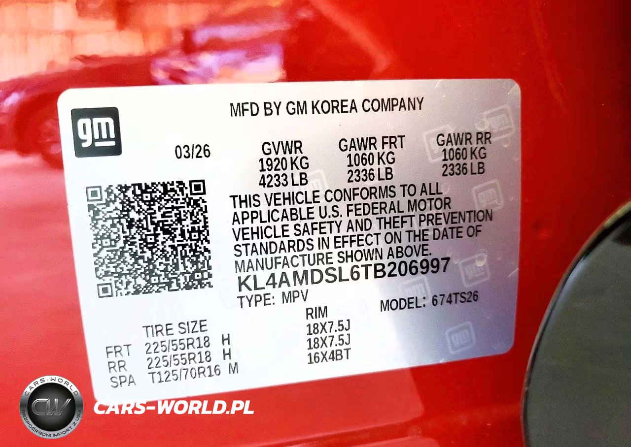 2026 Buick Encore Gx Sport Touring VIN:KL4AMDSL6TB206997 - 13