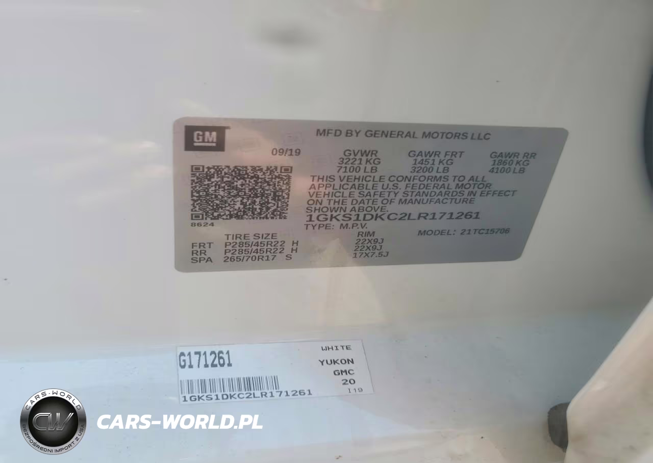 2020 GMC Yukon Slt VIN:1GKS1DKC2LR171261 - 13