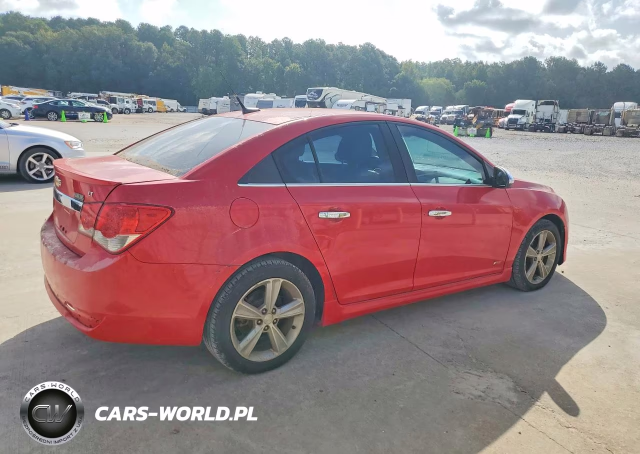 2014 Chevrolet Cruze Lt VIN:XG1PE5SB5E7371478 - 3