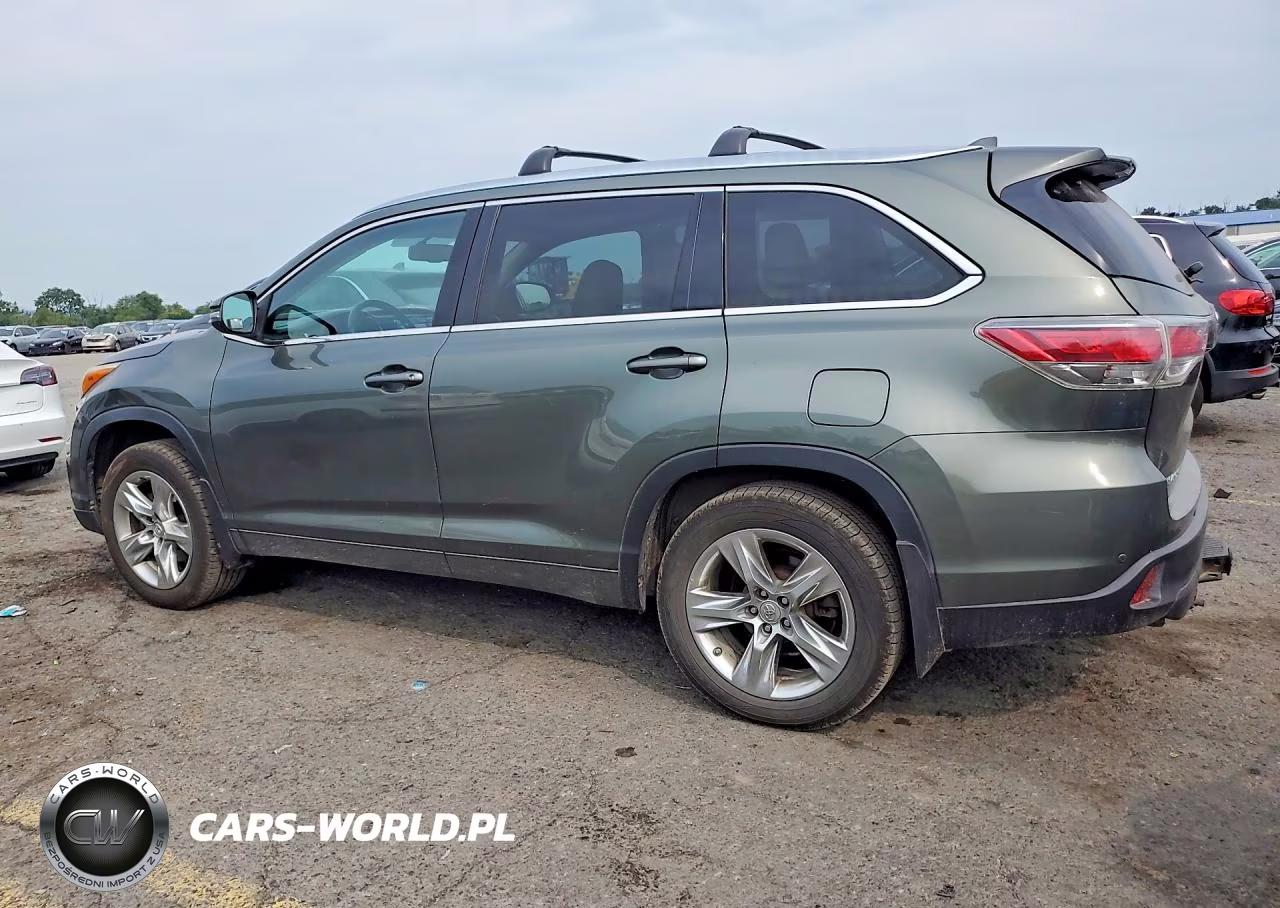 2014 Toyota Highlander Limited VIN:5TDDKRFH5ES035344 - 2