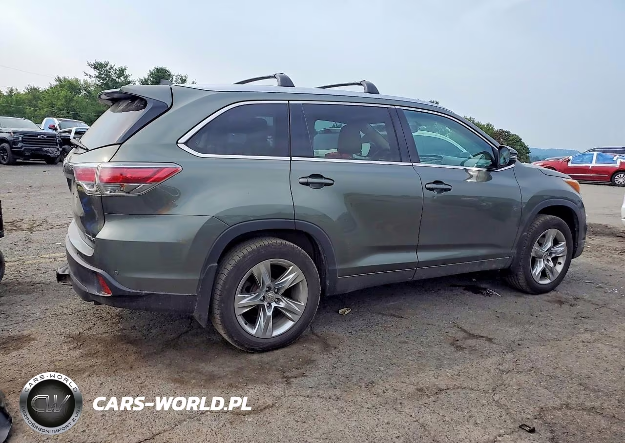 2014 Toyota Highlander Limited VIN:5TDDKRFH5ES035344 - 3
