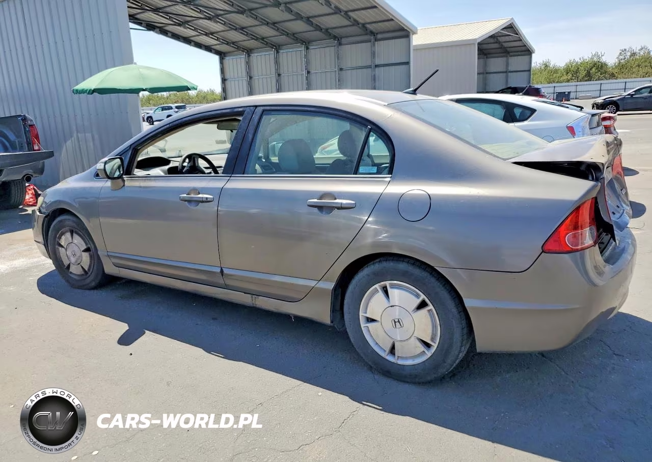 2007 Honda Civic Hybrid VIN:JHMFA36217S021812 - 2